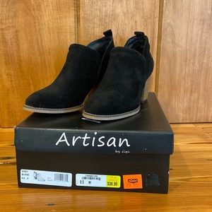 EUC Black booties worn twice
